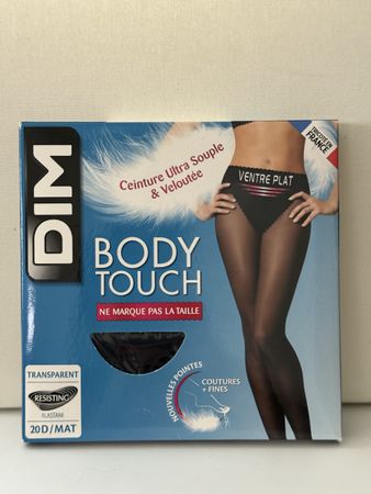 DIM Body Touch – Strumpfhose 20 den, schwarz, neu